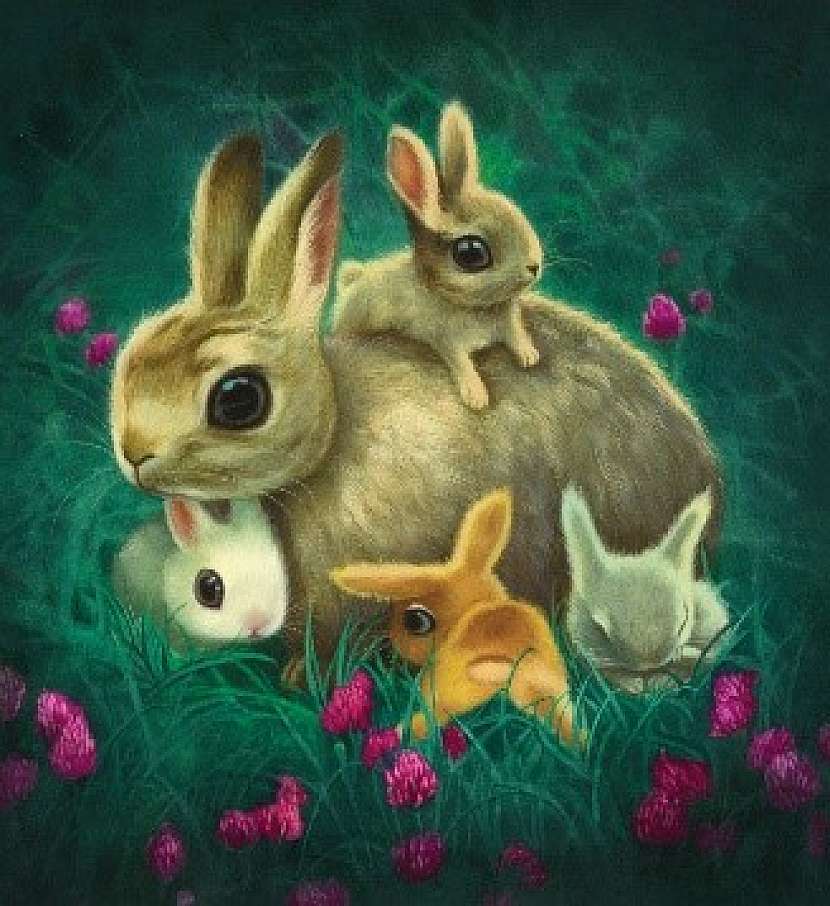 Maminka králíka divokého