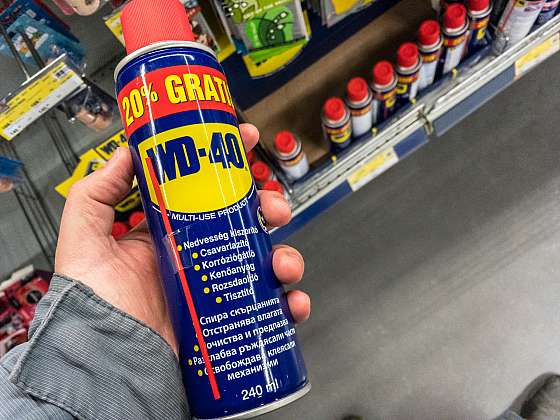 Využití přípravku WD-40 je stále širší, uživatelé přichází stále s novými nápady