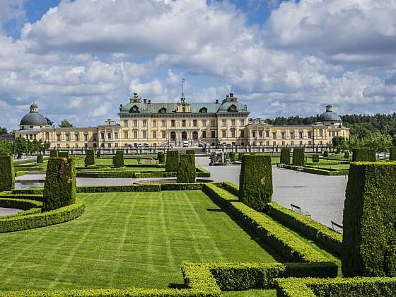Drottningholm – formální zahrada ve Švédsku