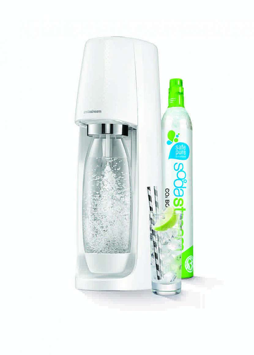 Výrobník perlivé vody SodaStream SPIRIT vyniká snadným ovládáním, funkčností  i elegantním designem