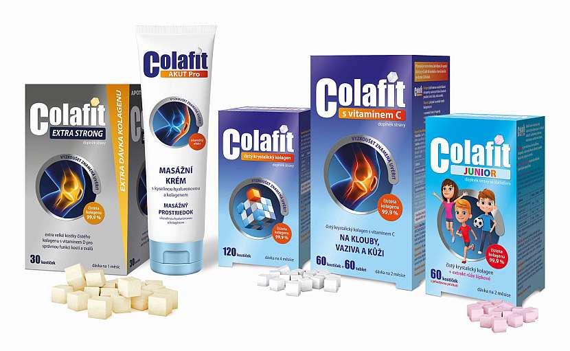 Colafit skupinka Extrastrong Akut 120 Vit C Junior s kostkami_CZ Doplňky stravy, Colafit Akut Pro je kosmetický přípravek upr
