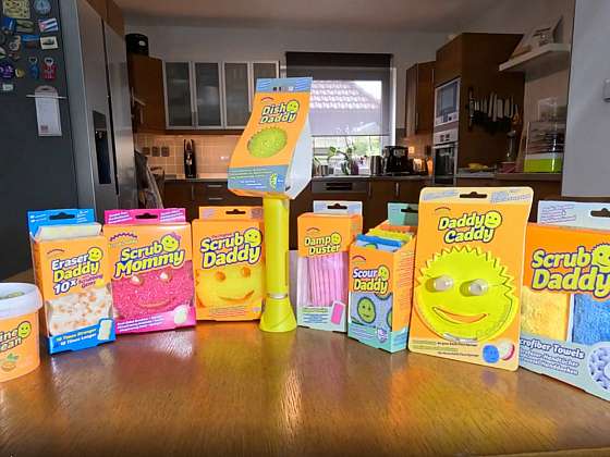 Otevřít článek/video: Soutěž z Receptáře: Vyhrajte balíček produktů Scrub Daddy