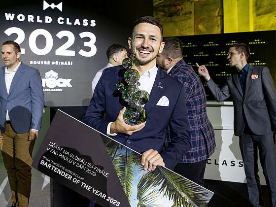 Vítězem českého finále barmanské soutěže Diageo Reserve World Class se stal Jan Šebek