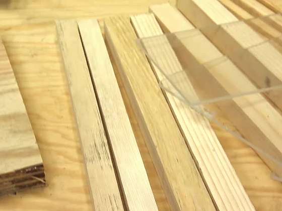 Dřevěné desky a hranoly
