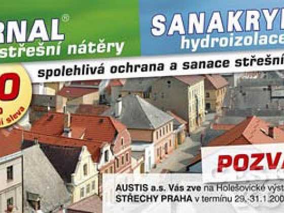 Austis Vás zve na veletrh Střechy Praha