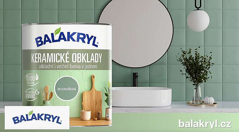 Barva Balakryl skvěle přilne i bez podkladového nátěru