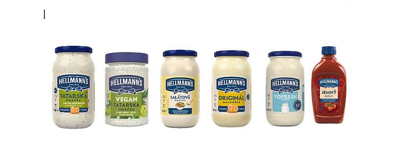 Vyhrát můžete balíček produktů Hellmann’s, včetně extra krémové Tatarské omáčky Hellmann’s