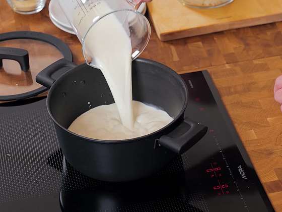 Příprava mléka
