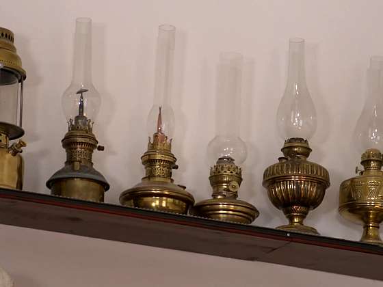 Unikátní sbírka petrolejových lamp