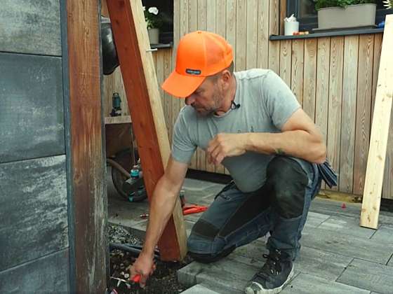 Renovace pergoly 1. část