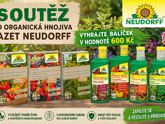 Otevřít článek/video: Soutěžte o hnojiva Azet Neudorff s mykorhizou a prospěšnými bakteriemi