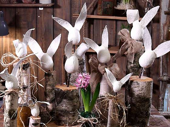 otevřít: Jarní dekorace: Jak snadno a rychle vyrobit zajíce