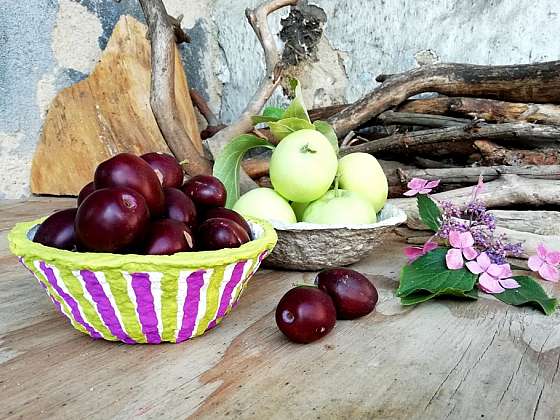 Miska z obalů na vejce: Vyzkoušejte techniku paper mache