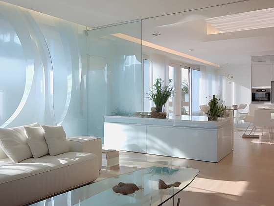 Jak vypadají skleněné prvky v moderním interiéru? 