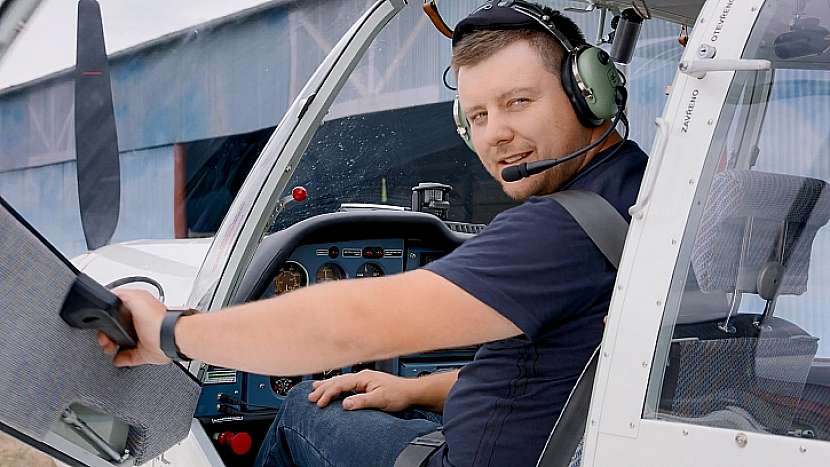 František Kaňka - letecký mechanik (Zdroj: Prima DOMA)
