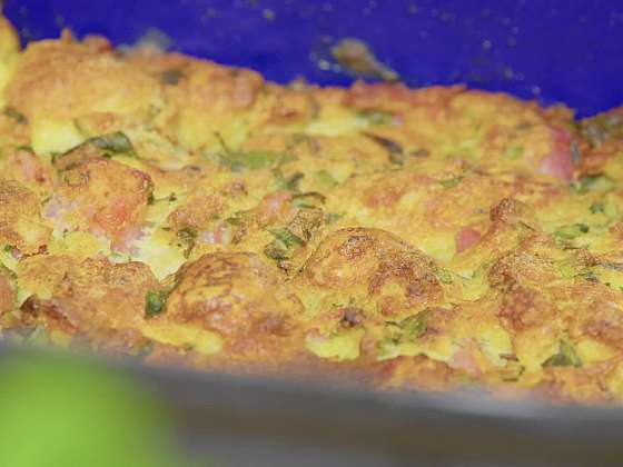 Jarní nádivka s bylinkami