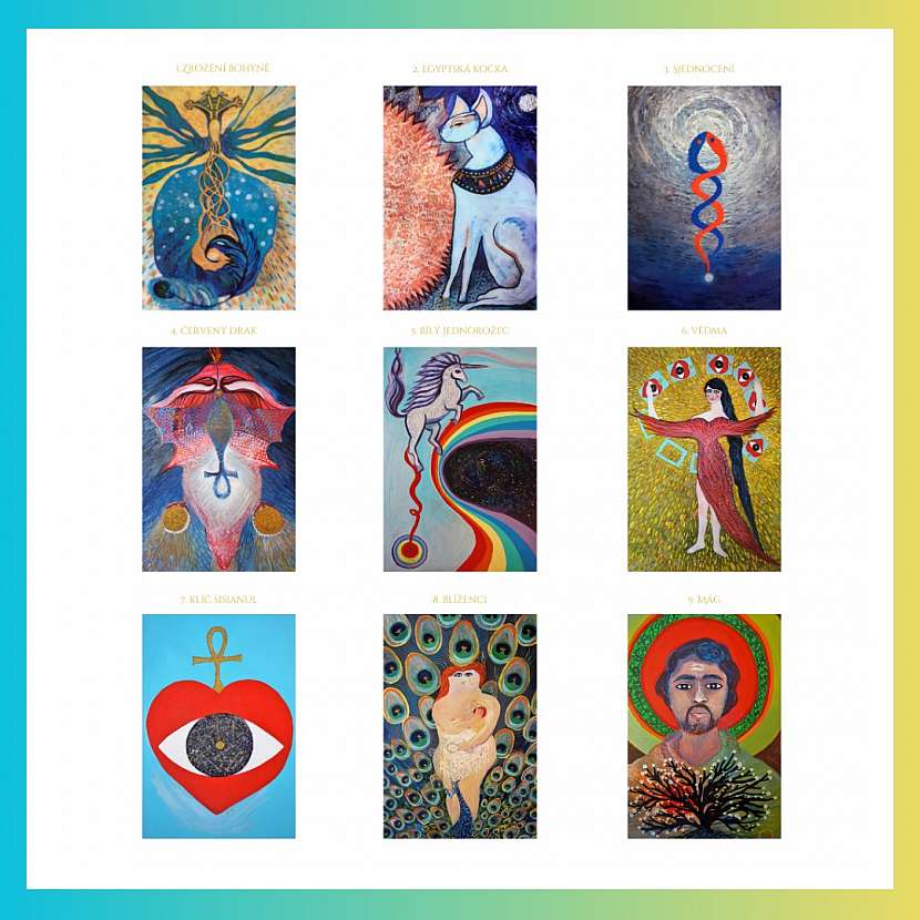 Současná výstava představuje přibližně třicet originálních děl z rozsáhlejšího cyklu