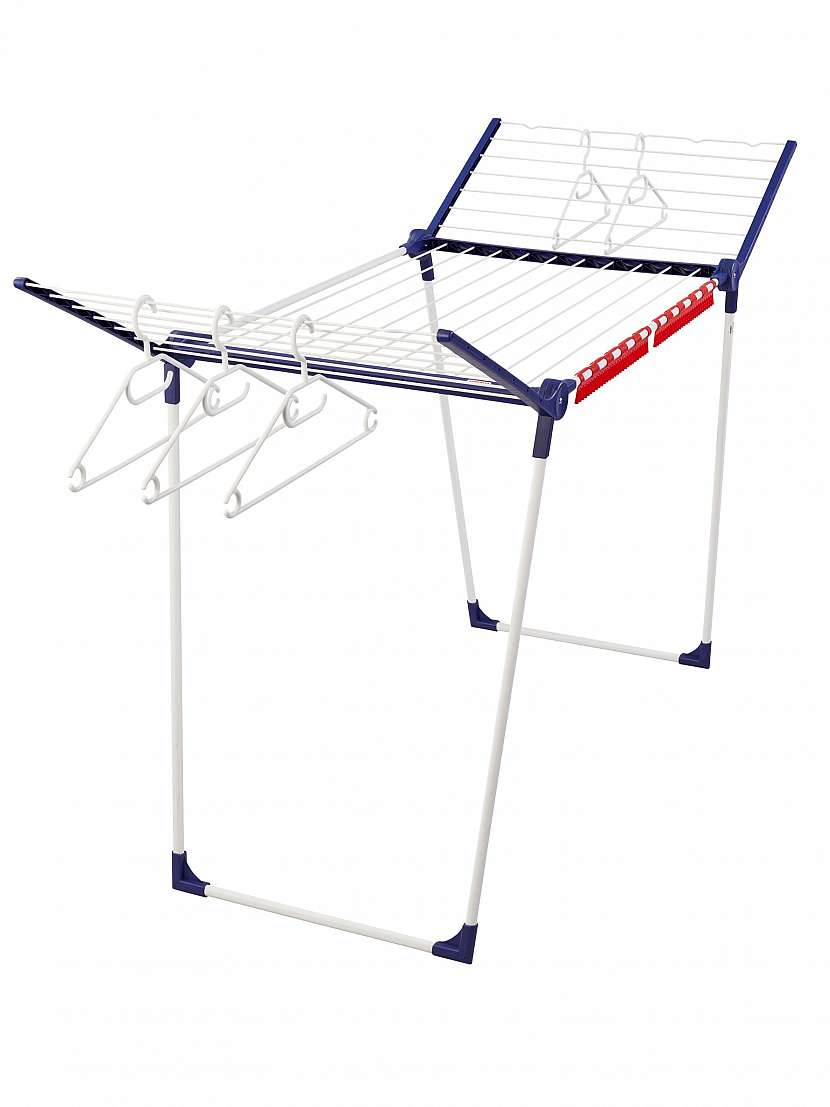 PEGASUS 150 Solid Slim sušák na prádlo je stabilní a kompaktní pomocník pro sušení prádla v interiéru i exteriéru