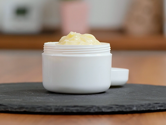 Domácí kosmetika: Jednoduché šlehané tělové máslo