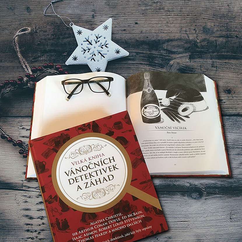 Kniha detektivek je plná napětí a jako vánoční dárek naprosto ideální (Zdroj: familium.cz)