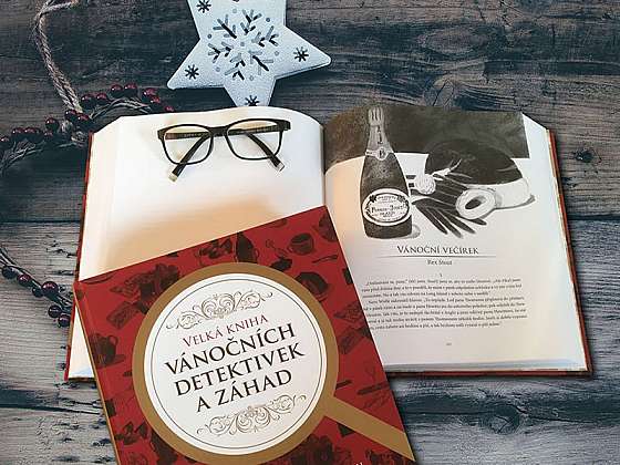 Velká kniha detektivních příběhů je ideální dárek pod stromeček