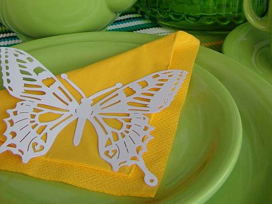 Jak si udělat motýlí dekorace