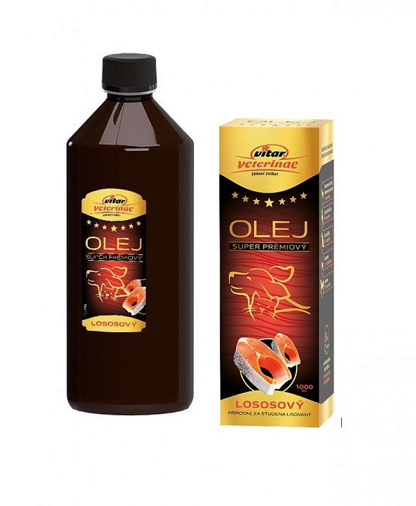 VITAR Veterinae Lososový olej