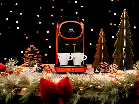 Designový kávovar se smart technologií nabídne kávu podle vaší nálady