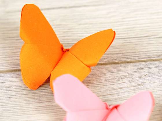 Origami motýl aneb japonské umění skládaček z papíru