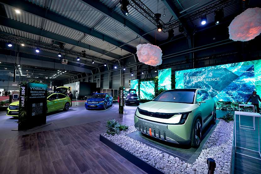 Kromě veletržních formátů areál hostil např. Škoda Auto Brand Experience