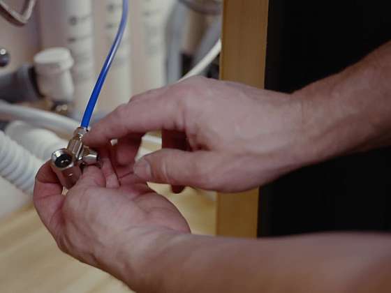 Instalace vodního filtru