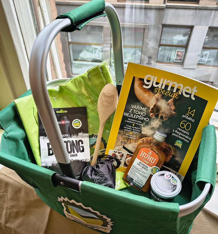 Výherce získá nákupní košík značky Regionální potravina