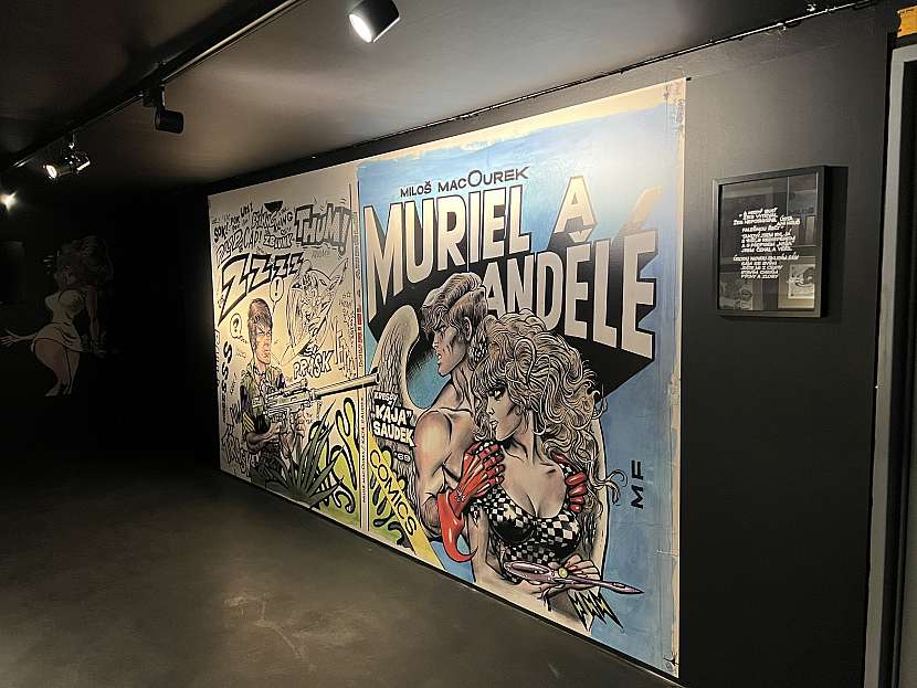 Výstava Kája Saudek: Muriel a andělé a další poklady (Zdroj: Galerie Tančící dům)
