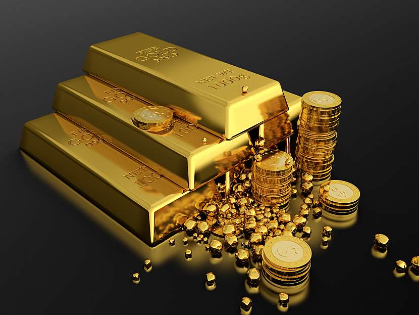 Oslabení zlata je příležitostí pro české investory, právě nyní je vhodná doba k nákupu