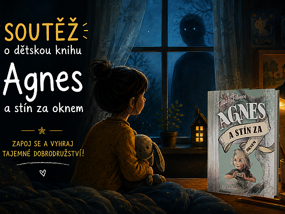 Otevřít článek/video: Vyhrajte knihu pro děti Agnes a stín za oknem