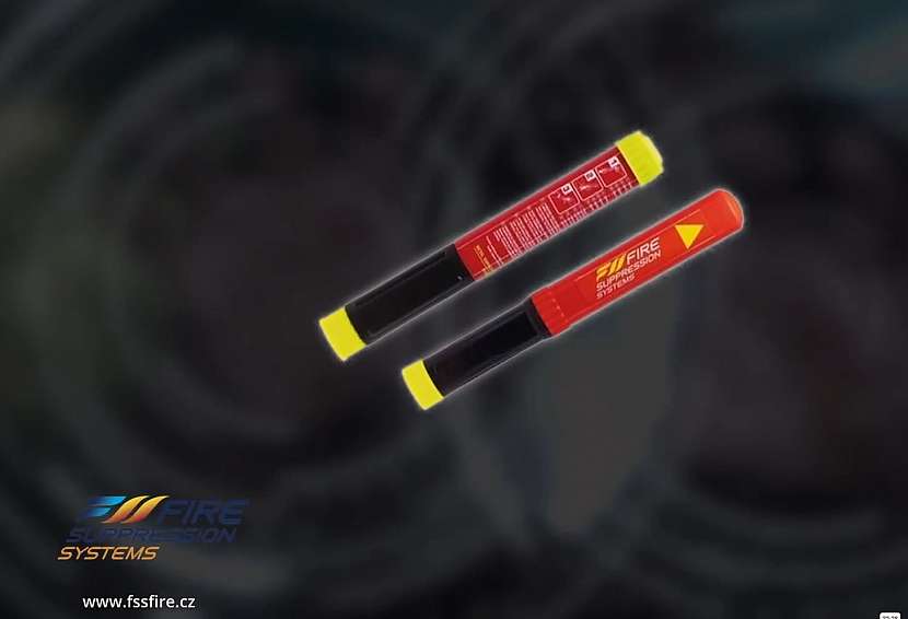 FSS Fire je světově nejmenší hasicí prostředek s nejdelší hasicí schopností