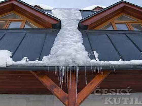 otevřít: Zkontrolovat střechu je třeba, jakmile roztaje sníh