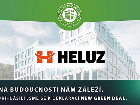 NEW GREEN DEAL: HELUZ a další společnosti vyzvaly vládu k podpoře moderních šetrných staveb