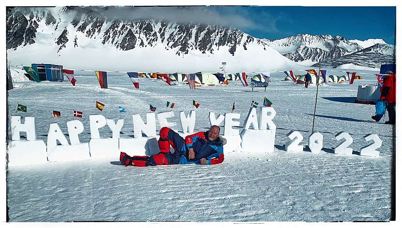 Horkému podařilo vystoupat na nejvyšší horu Antarktidy Mount Vinson a dojít na jižní pól