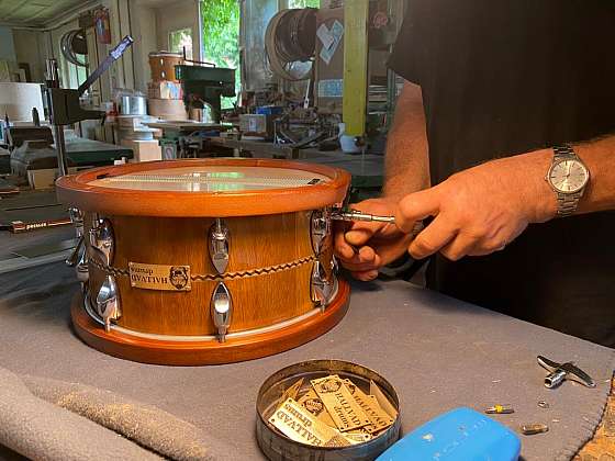 otevřít: Z dílny u Prahy až na světová pódia: bubny, které mají duši