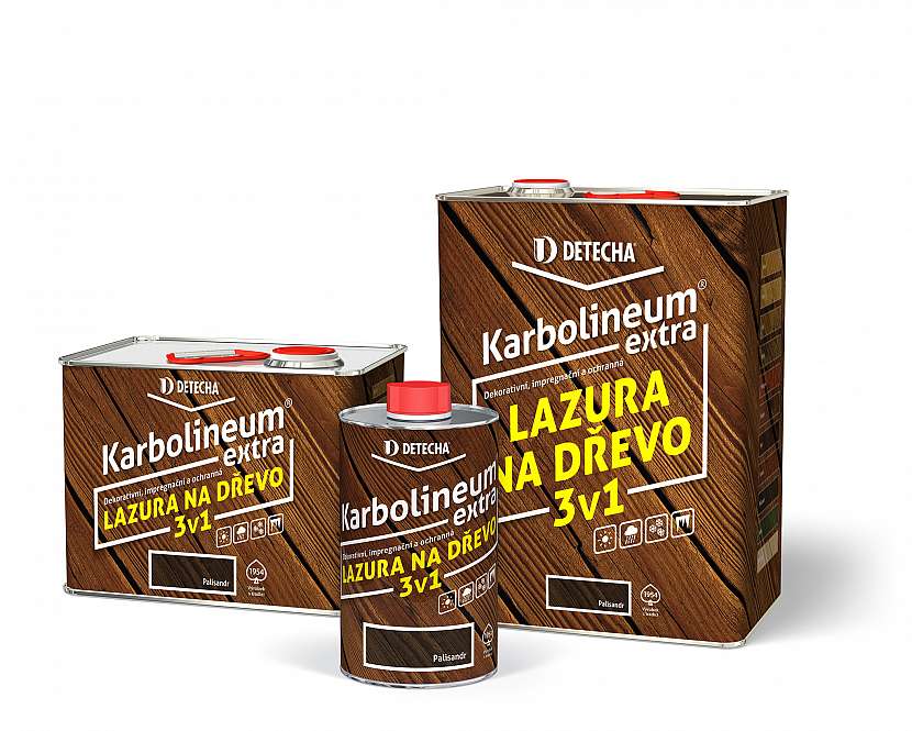 Karbolineum extra - dekorativní a ochranná lazura na dřevo