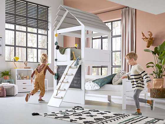 Úžasné postele pro děti – na hraní i na spaní