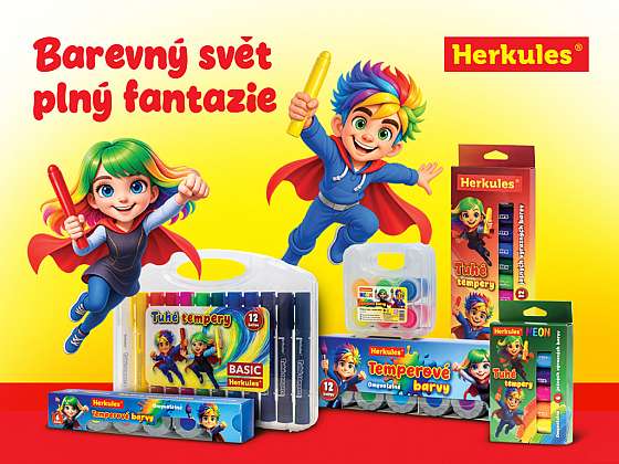 Otevřít článek/video: Vyhrajte kreativní balíček Herkules a pusťte dětskou fantazii z řetězu