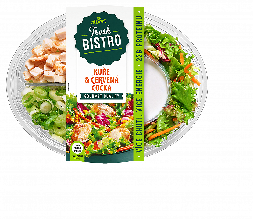 Kuře a červená čočka