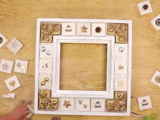 Ukážeme si, jak vyrobit rám na zrcadlo s vyměnitelnými dekoracemi