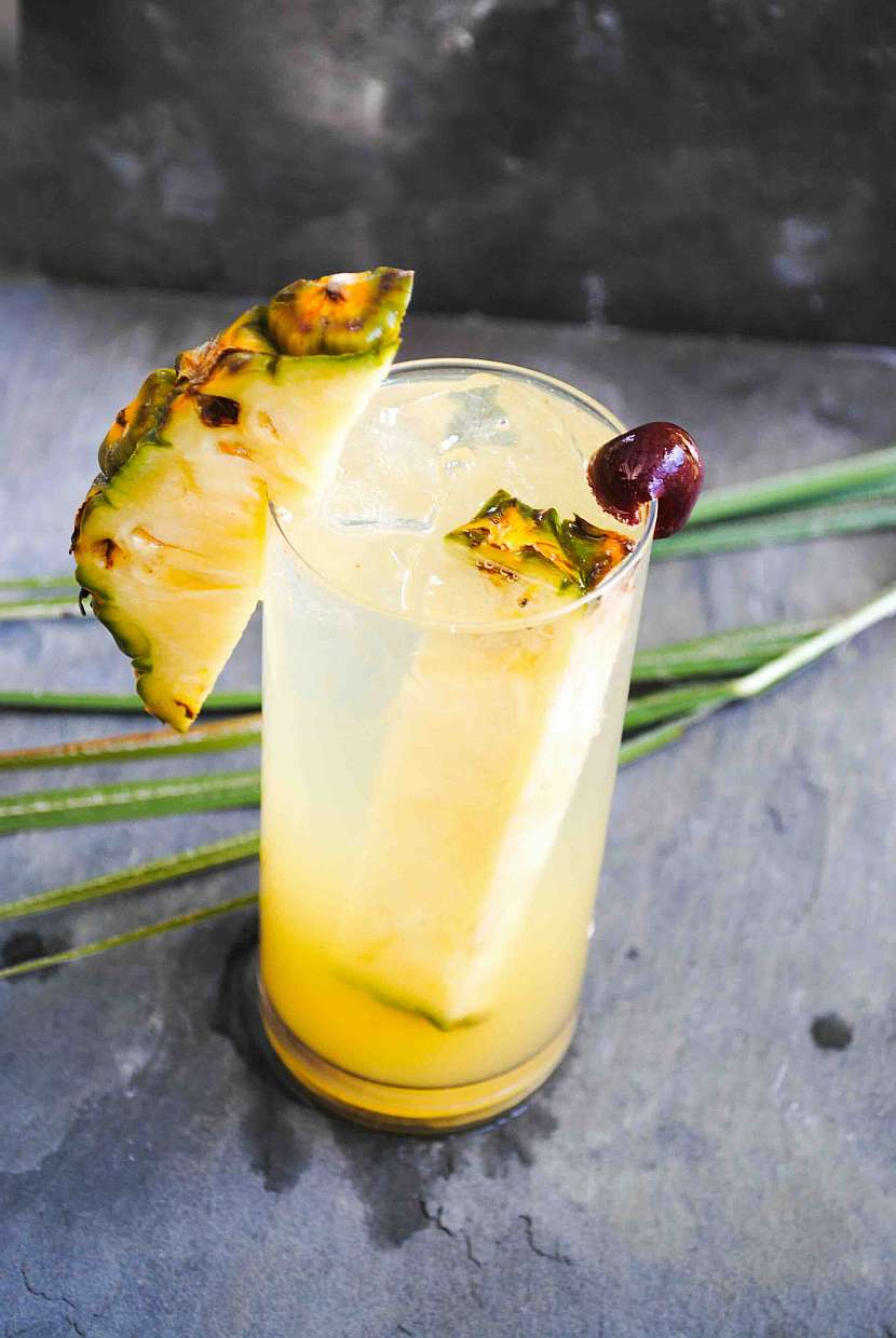 Tropický marakujový fizz