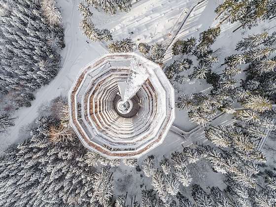 Zažijte vánoční atmosféru na Stezce korunami stromů Krkonoše