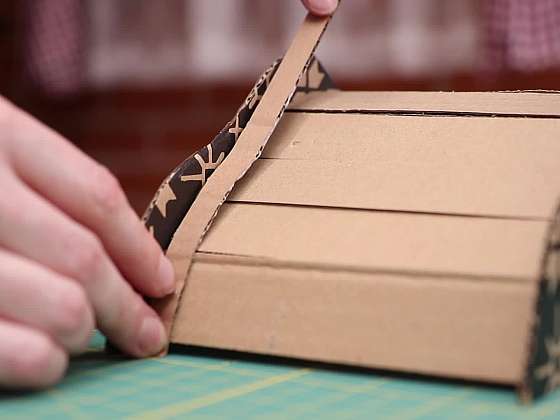 Jak vyrobit myší domeček z kartonu