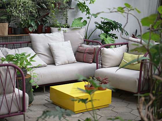 Při výběru zahradního nábytku sáhněte po čalounění Sunbrella