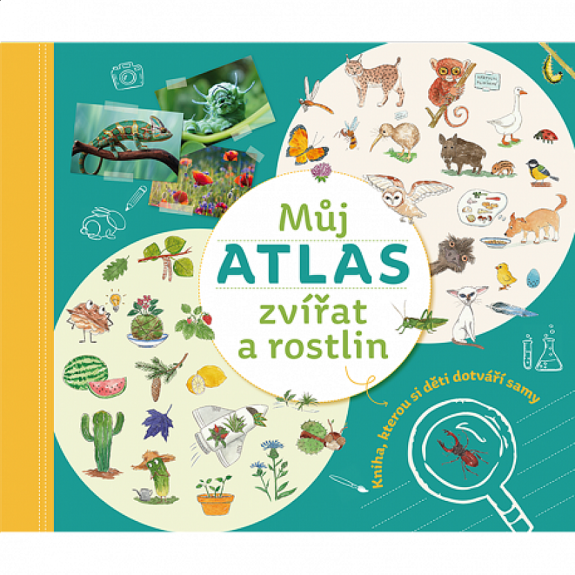 Atlas zvířat a rostlin, kterou si děti tvoří samy můžete vyhrát jako dárek pod stromeček